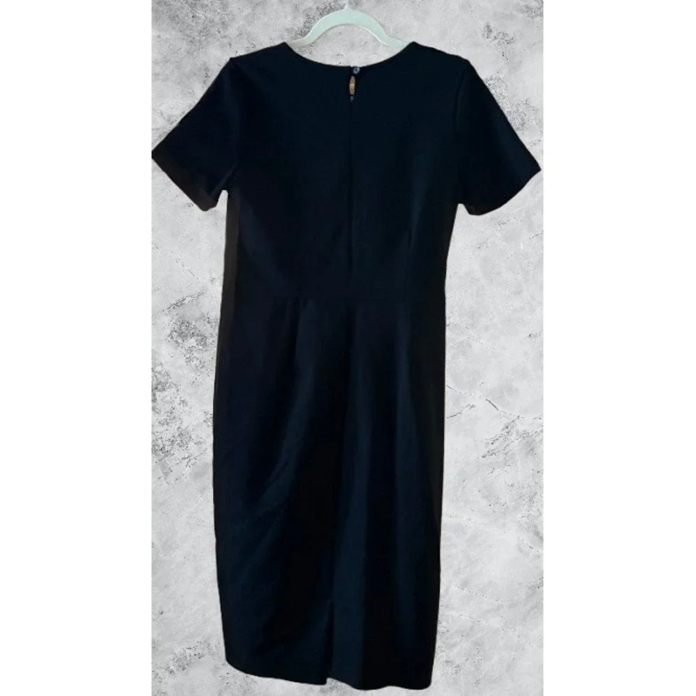 Brigitte Brianna Dresses | Brigitte Brianna Black Short Sleeve Sheath Modest Dress Womens Large Sexy Modest | Color: Black | Size: L | Ouchuck1's Brigitte Brianna Dresses | Brigitte Brianna Black Short Sleeve Sheath Modest Dress Womens Large Sexy Modest | Color: Black | Size: L | Ouchuck1's